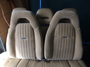 PMD seats covered new upholstery Knight Rider